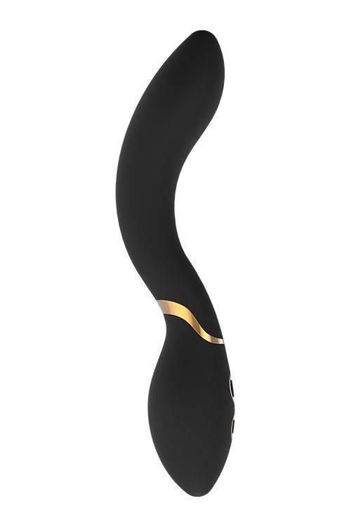 Вибратор для точки G Dream Toys Elite Josephine Luxxe, 20 см (черный)