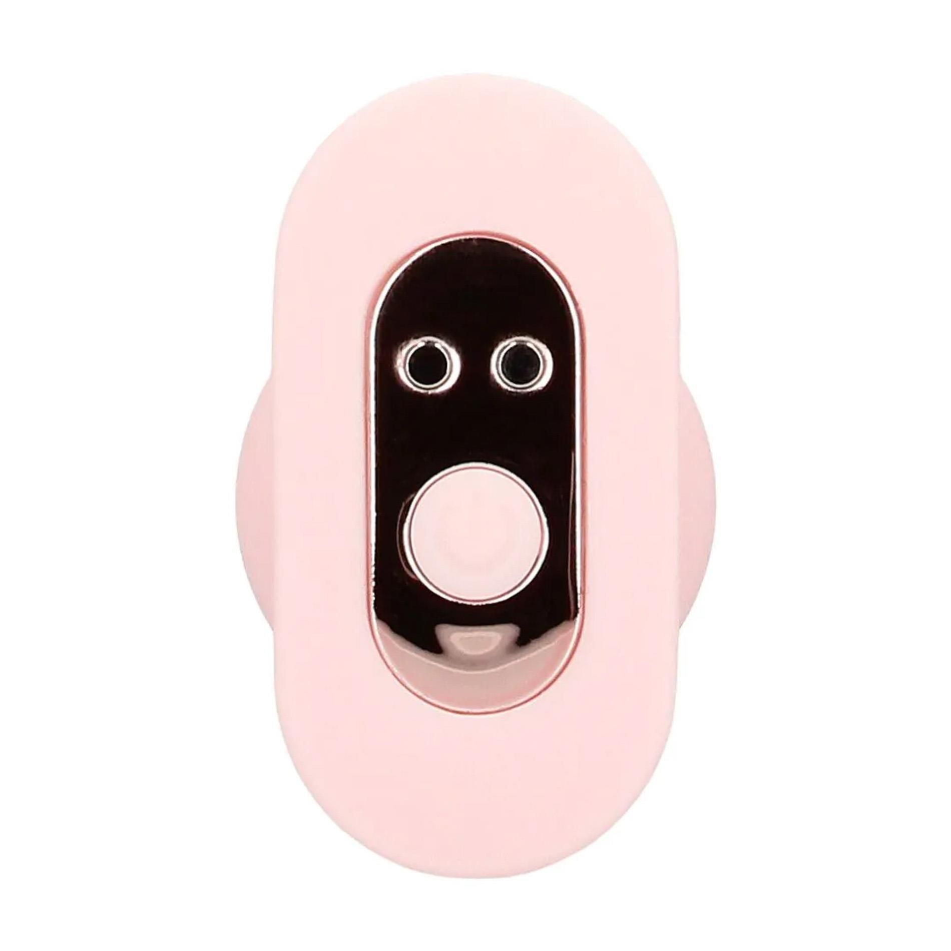 Анальная пробка Loveline Velvet Remote Control, 9.8 см (розовый)
