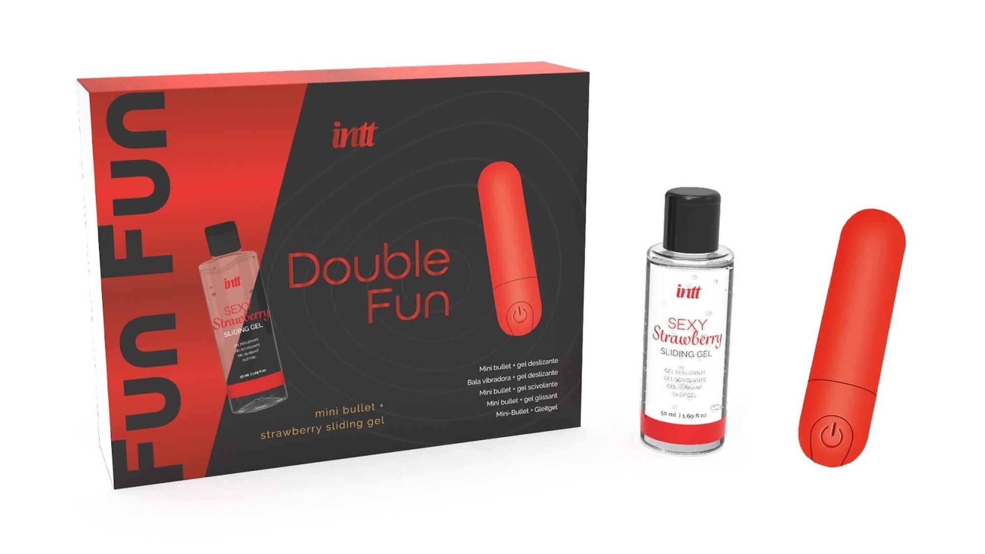 Секс-набір Intt Double Fun (червоний)