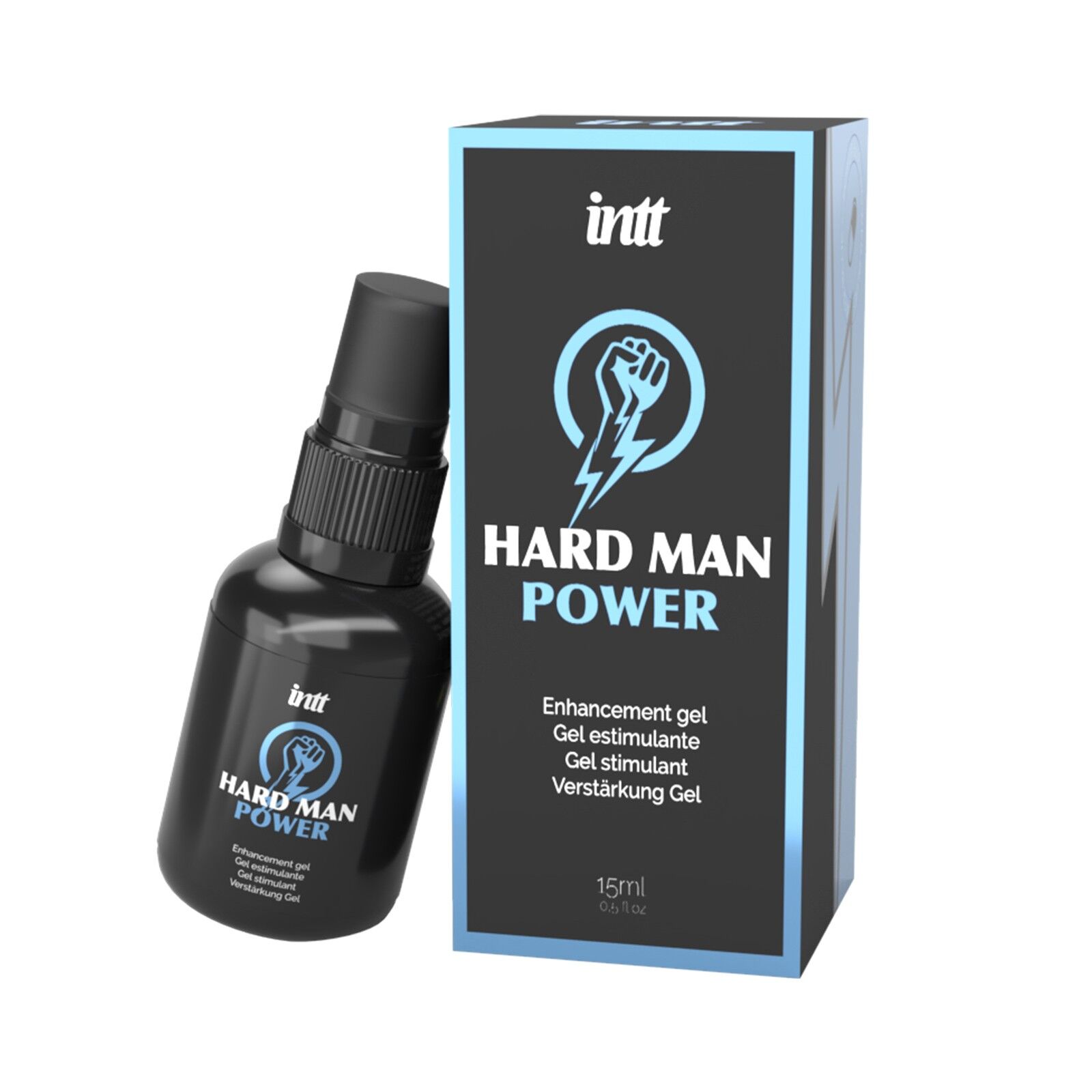Гель для усиления эрекции Intt Hard Man Power, 15 мл