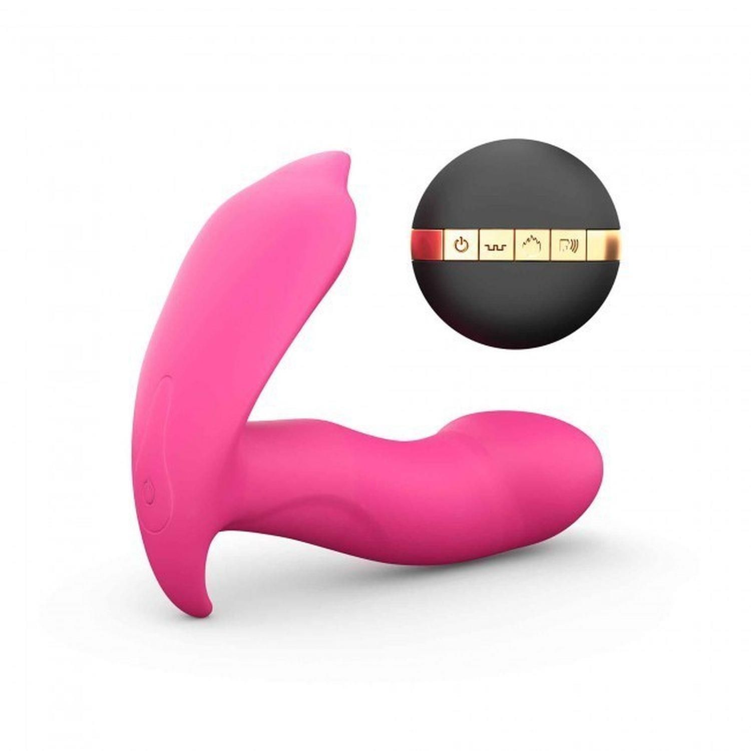 Вибратор с подогревом Dorcel Secret Clit, 7 см (розовый)