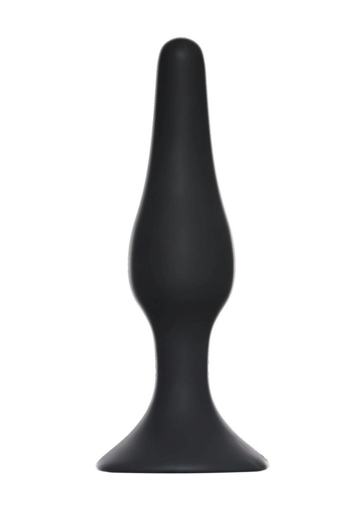 Korek analny Lola Toys Plug-Slim Small, 10,5 cm (czarny)