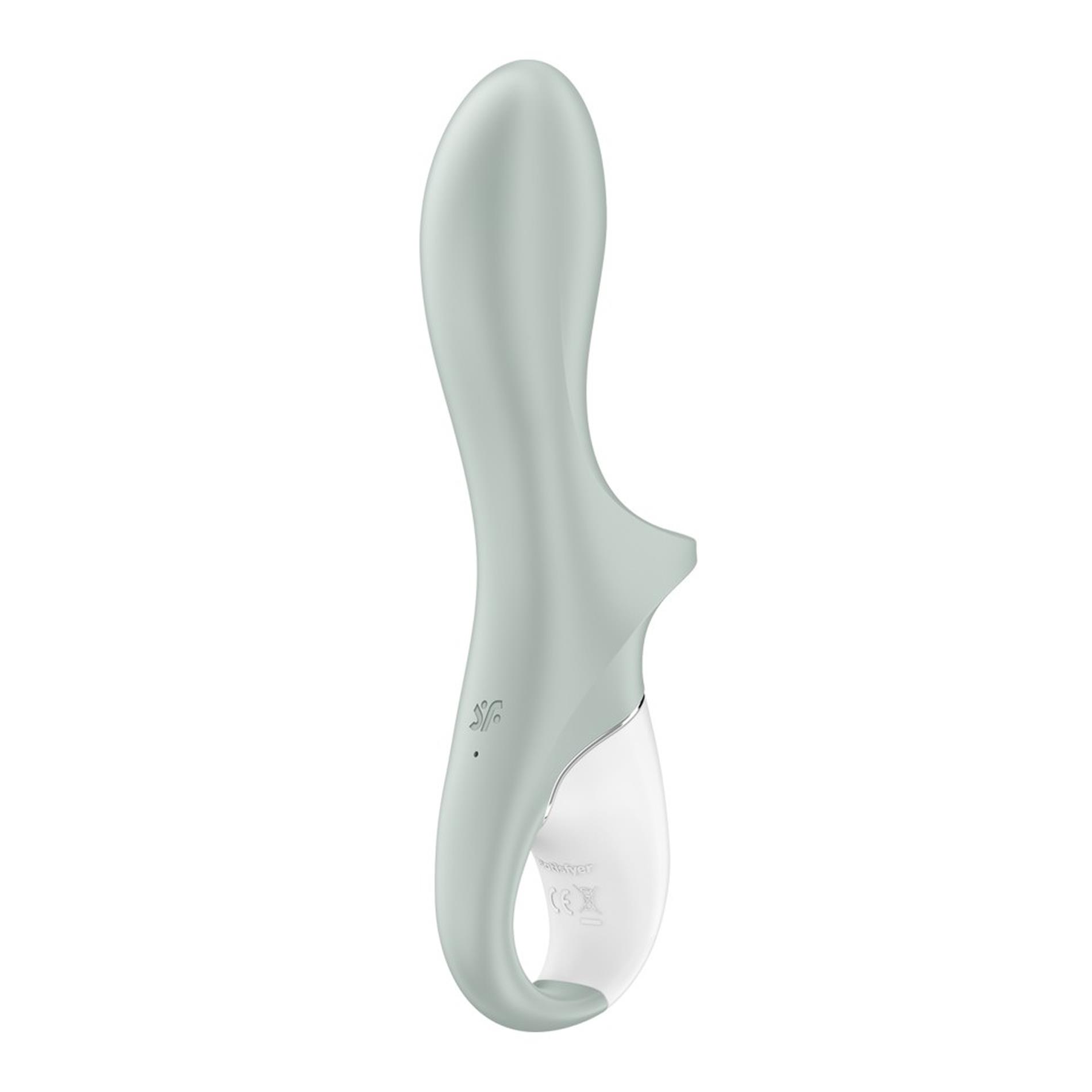 Анальный вибратор Satisfyer Air Pump Booty 3, 19 см (зеленый)