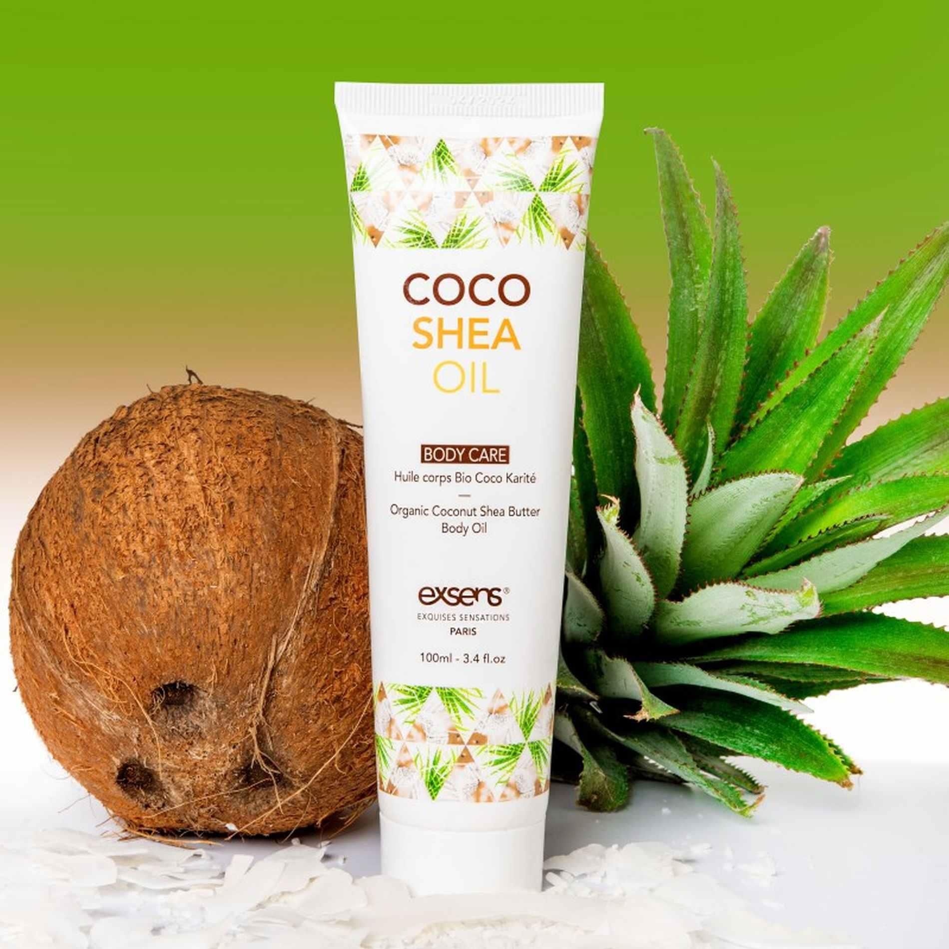 Массажное масло Exsens Coco Shea Oil, 100 мл