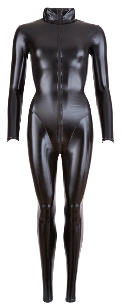 Kombinezon Cottelli Party Jumpsuit Long Sleeves, XS (czarny)