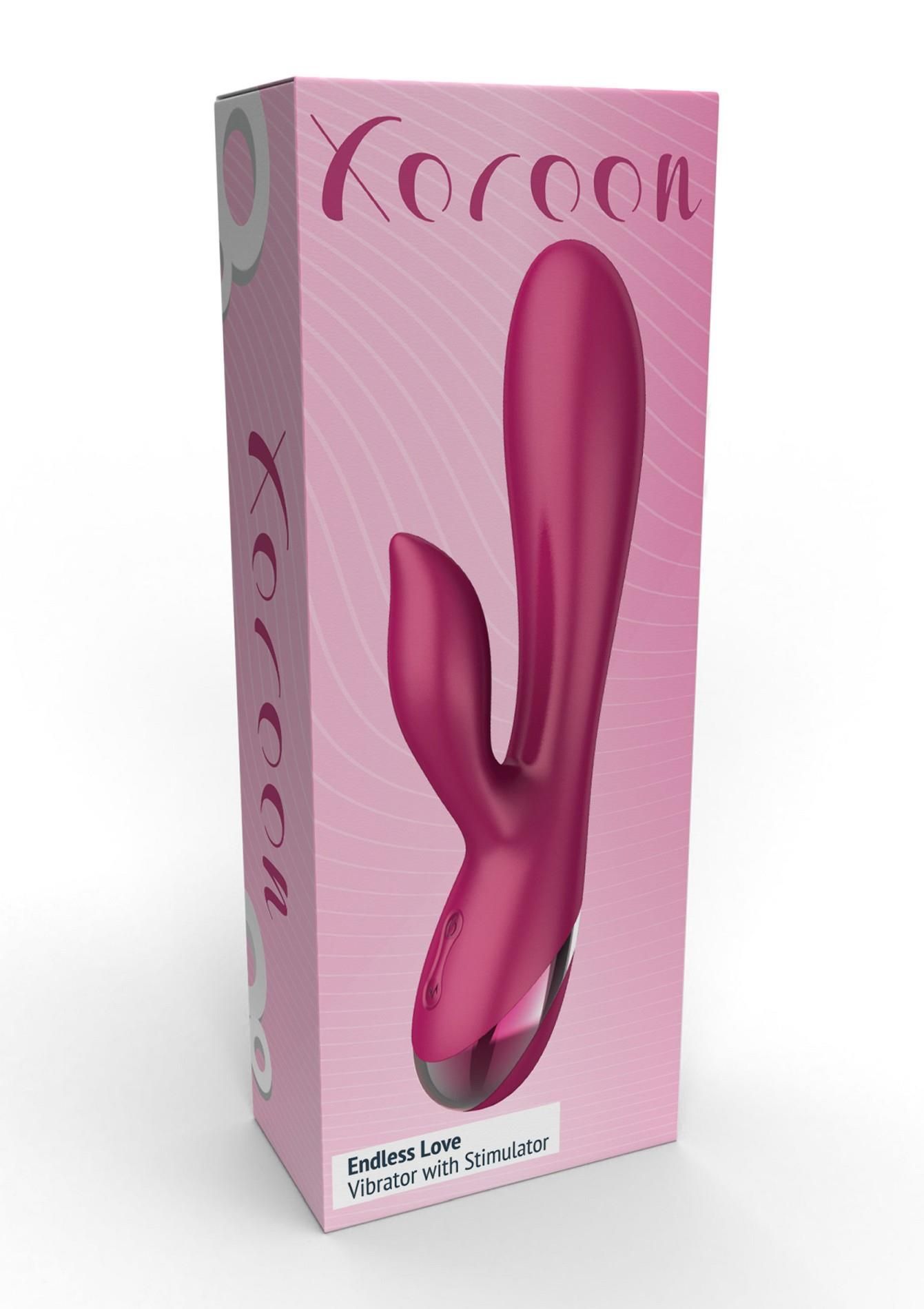 Вибратор-кролик Xocoon Endless Love G-Spot, 19 см (розовый)