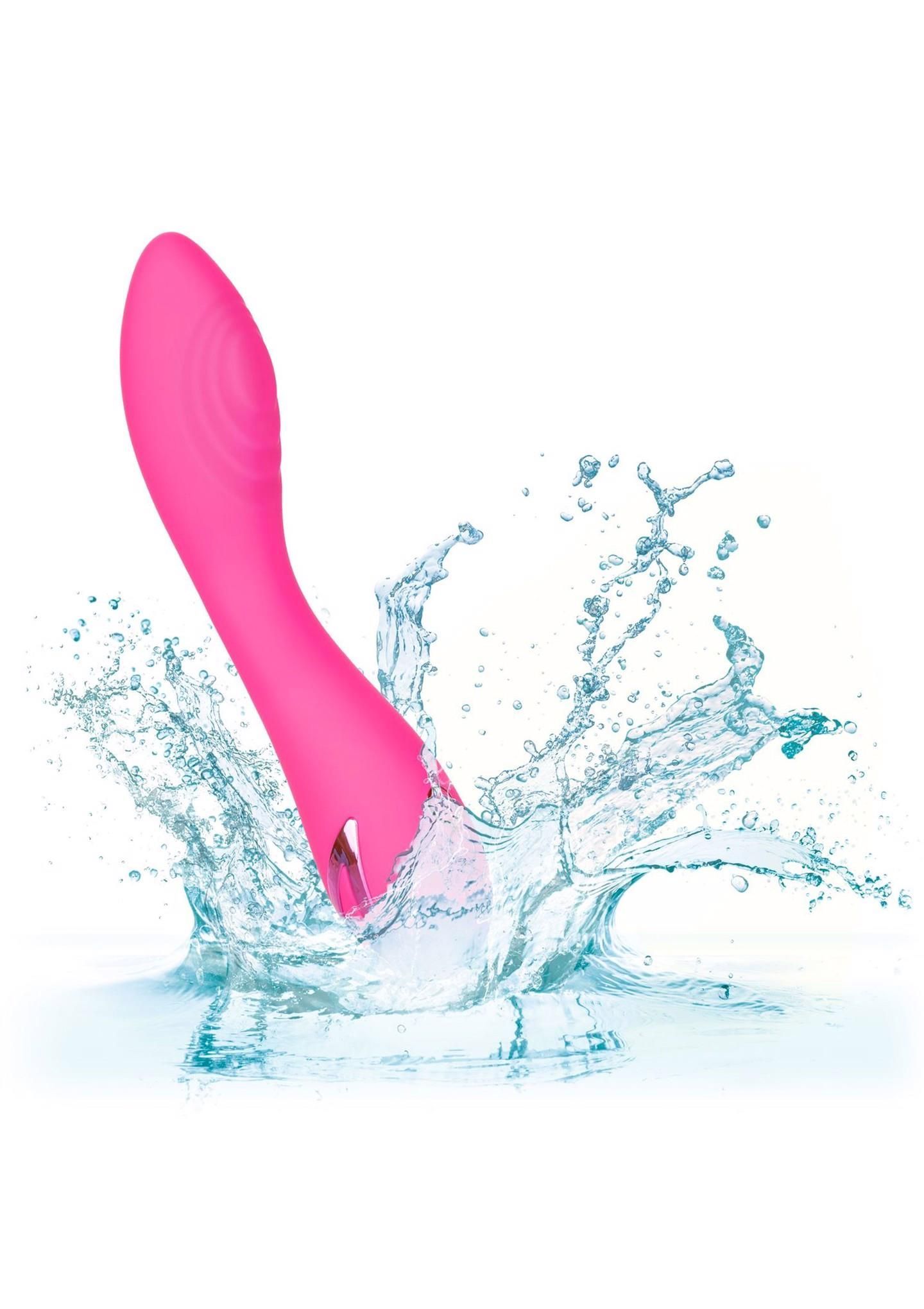 Вибратор CalExotics California Dreaming Surf City Centerfold, 20,8 см (розовый)