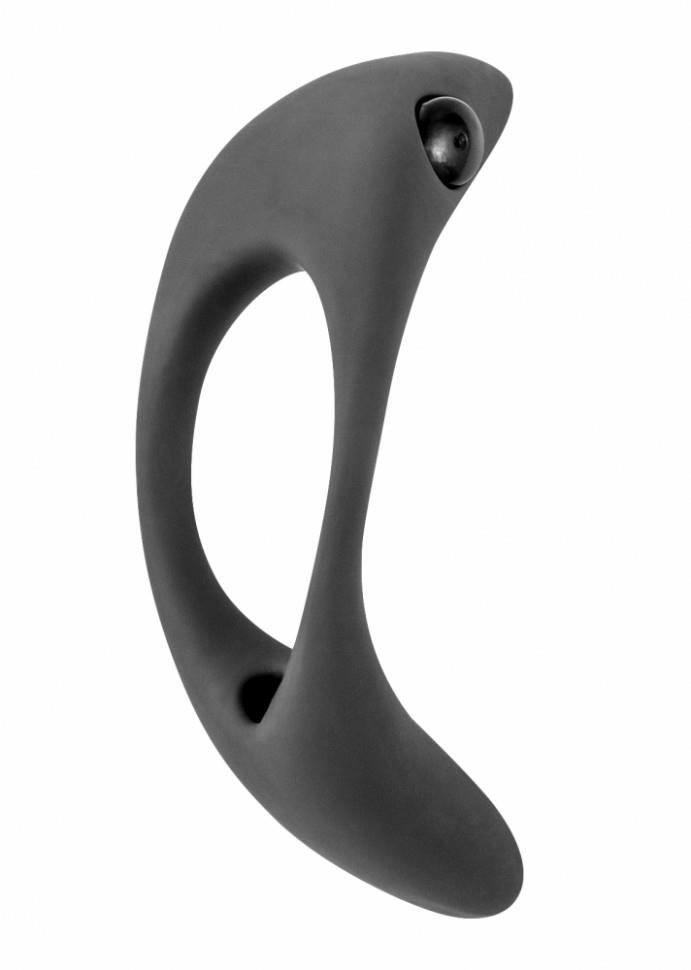 Эрекционное кольцо Lola Games Moon Cock Ring, 13 см (черный)