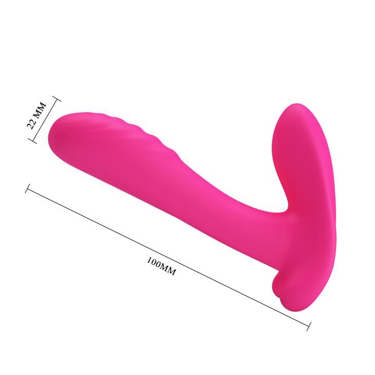 Вибратор Pretty Love Remote Control, 10 см (розовый)
