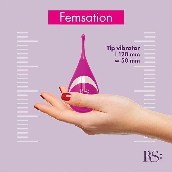 Вибратор для клитора Rianne S Femsation, 12 см (розовый)