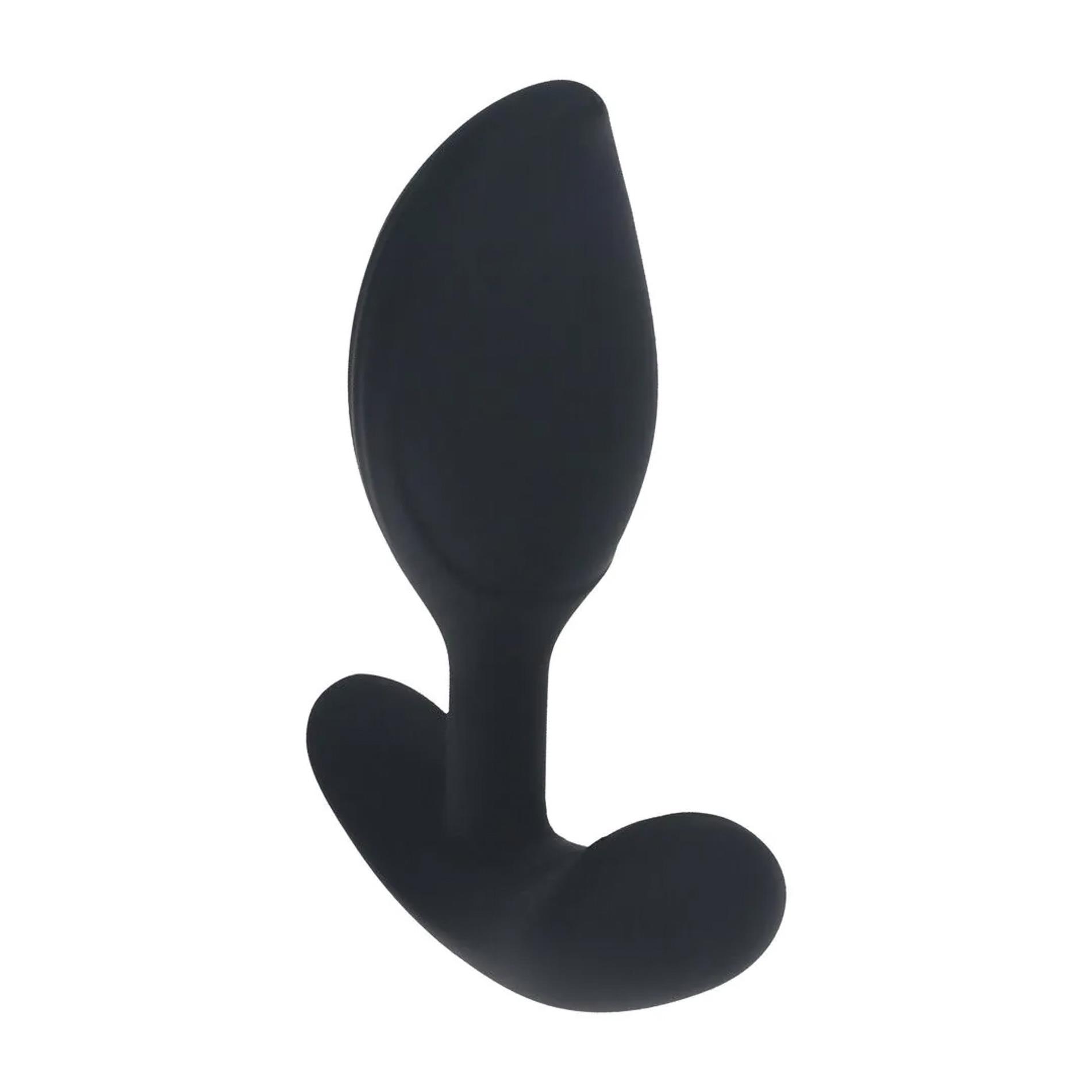 Анальна пробка Levelz Remote Control Vibrating Liquid, 10.6 см (чорний)