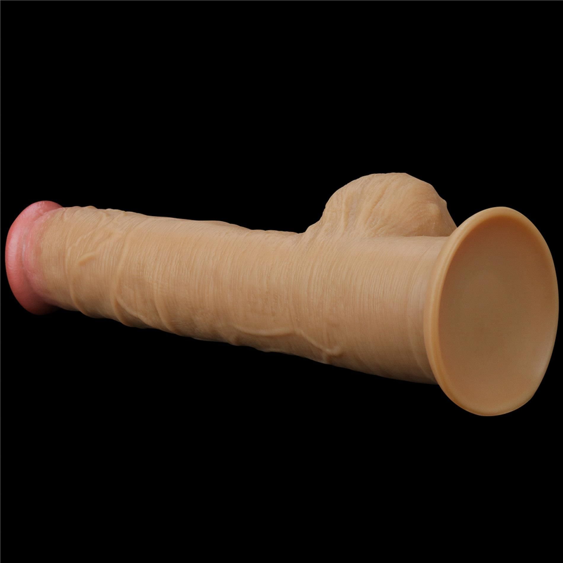 Фаллоимитатор Lovetoy Handle Cock 12.5'', 32.8 см (телесный)