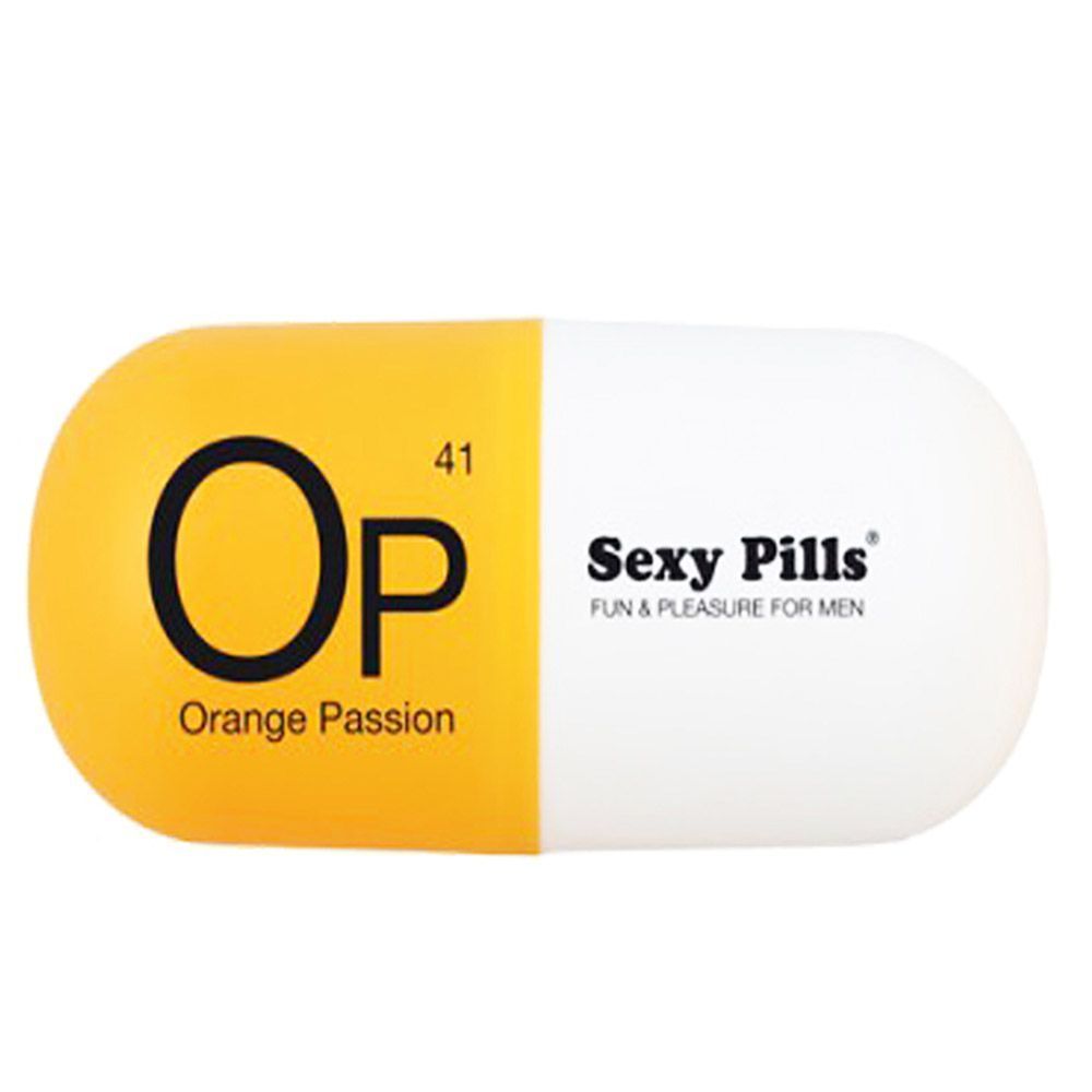 Мастурбатор Love To Love Sexy Pills (оранжевый)