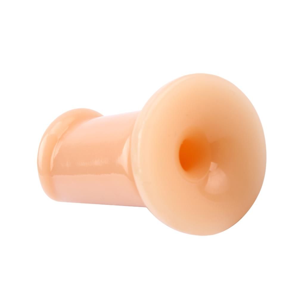 Анальна пробка Prof.Jason C Small Slim Dildo, 9 см (тілесний)