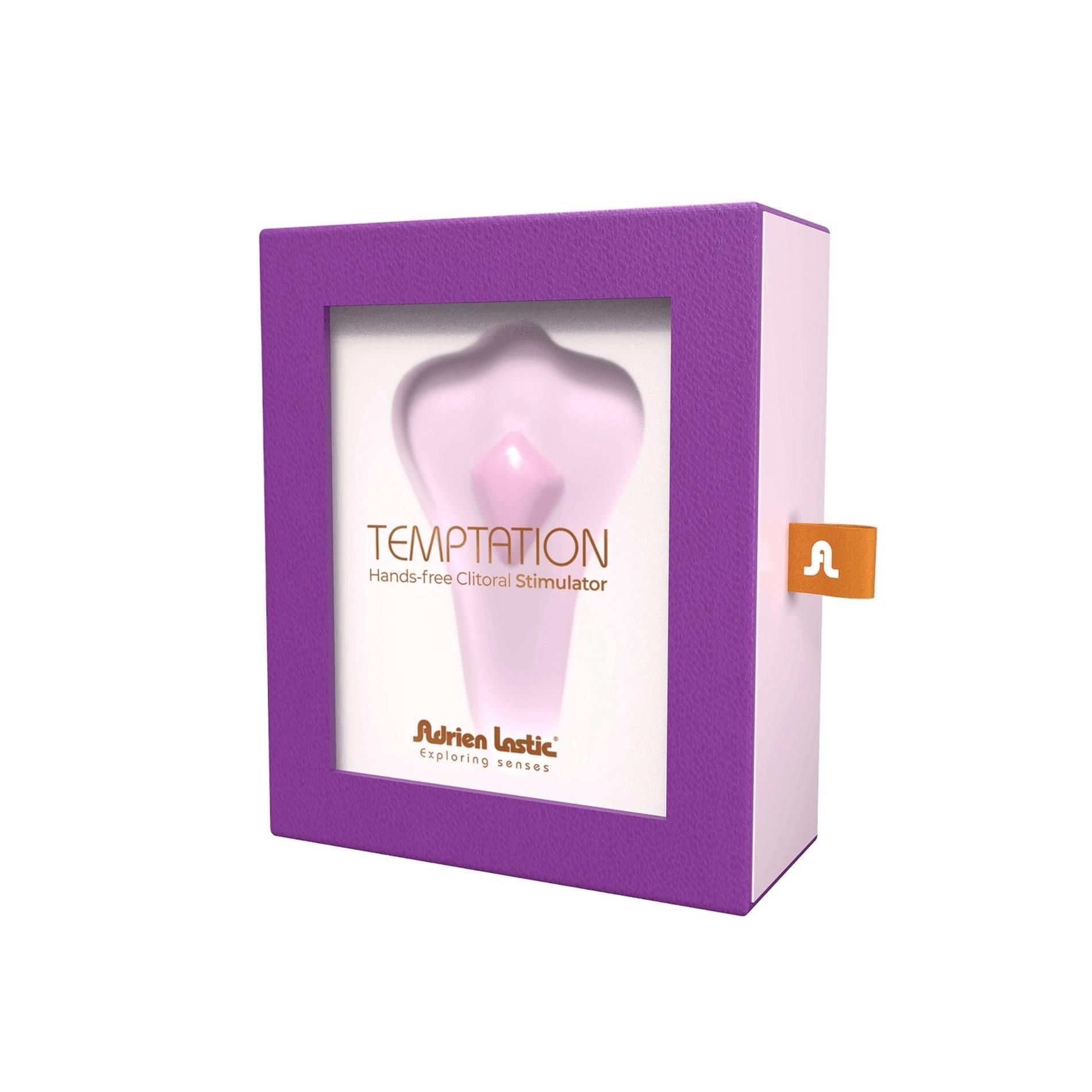 Вибратор для клитора Adrien Lastic Temptation, 8,7 см (розовый)