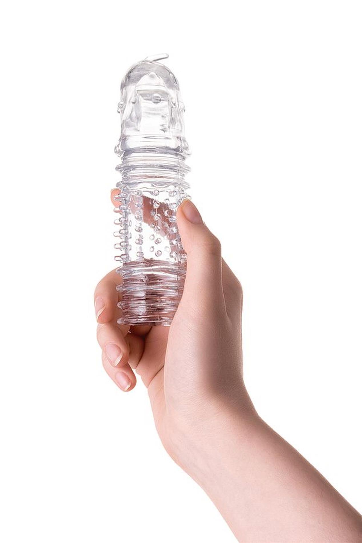 A-TOYS Baldi Attachments - Nakładka na penisa, Przezroczysty, 15.3 cm