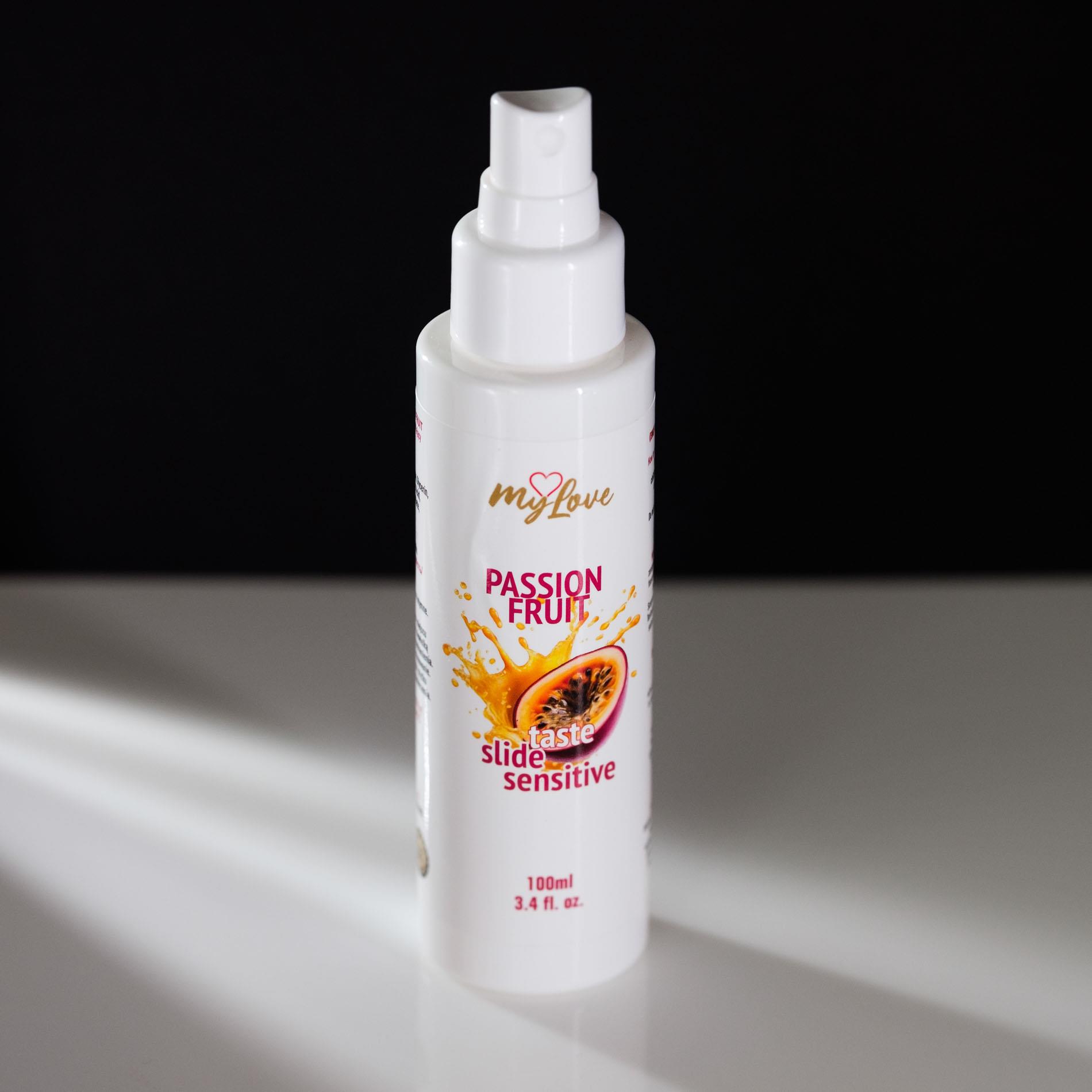 Лубрикант на водной основе MyLove Taste Slide Sensitive Passion Fruit, 100 мл