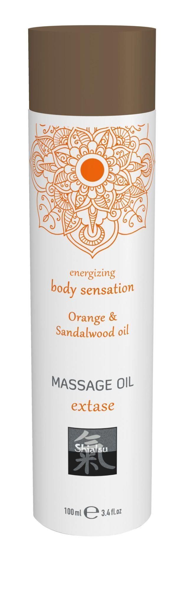 Масажна олія Shiatsu Orange і Sandalwood, 100 мл