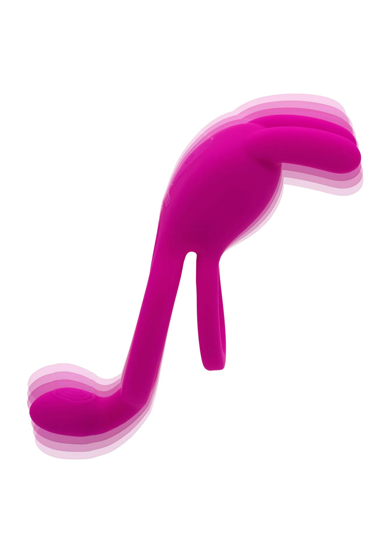 Виброкольцо Calexotics Rechargeable Ring, 3.8 см (фуксия)