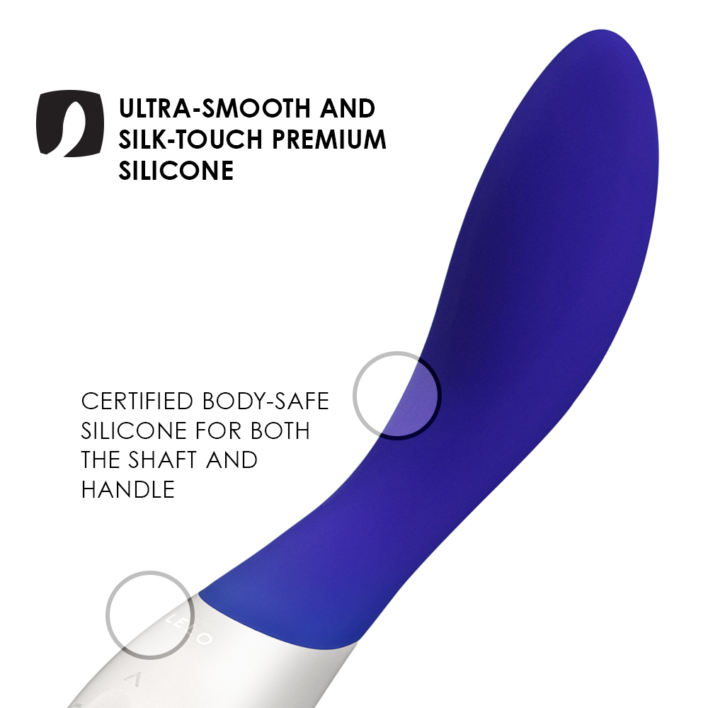 Вибратор Lelo Mona Wave, 19,5 см (синий)