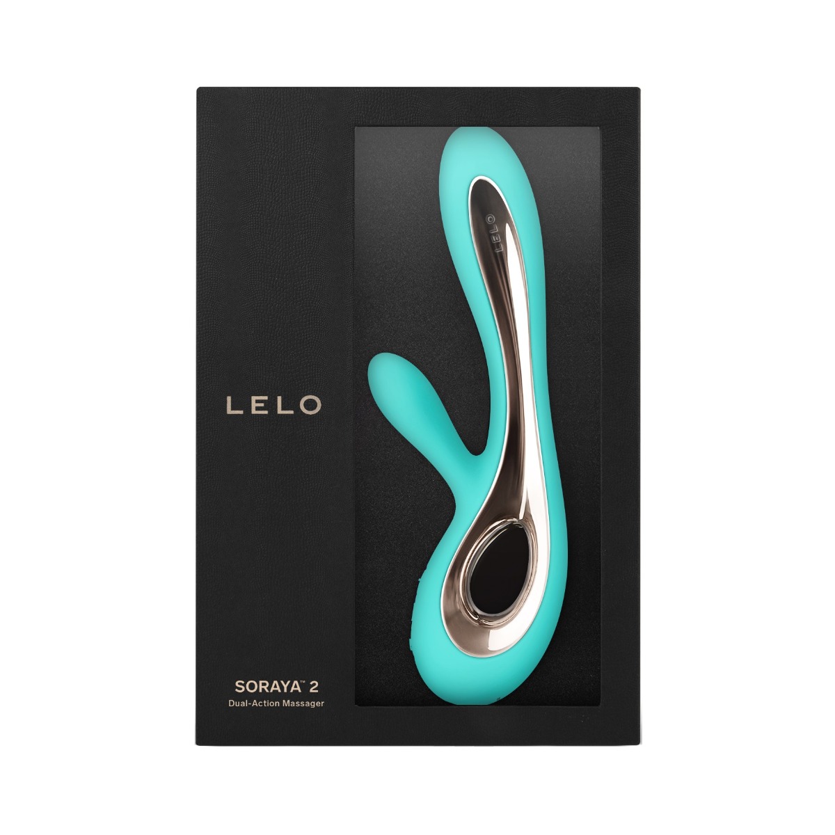 Вибратор-кролик Lelo Soraya 2, 22 см (бирюзовый)