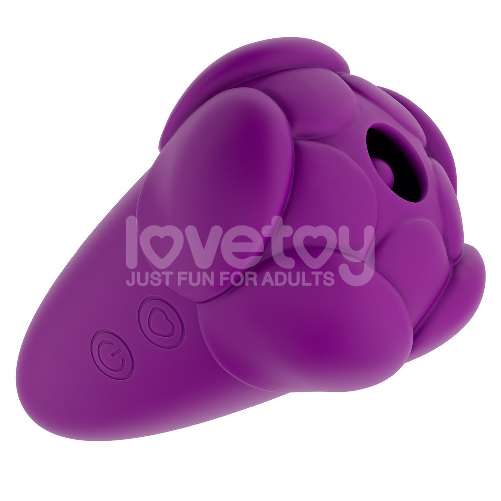 Вибратор для клитора Love Toy Flicker, 9.7 см (фиолетовый)