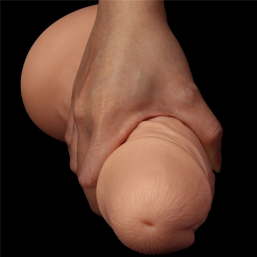Реалистичный фаллоимитатор на присоске LoveToy Realistic, 24 см (телесный)