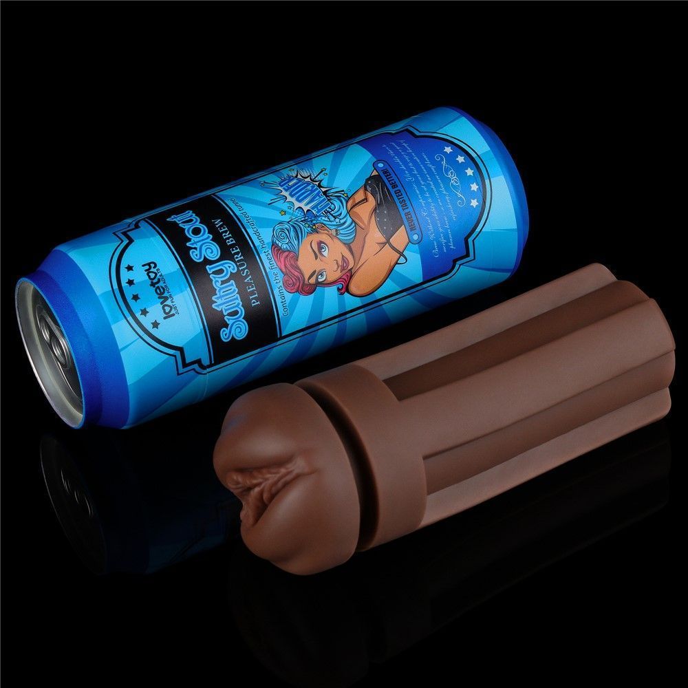 Мастурбатор LoveToy Pleasure Brew Sultry Stout, 19.8 см (коричневый)