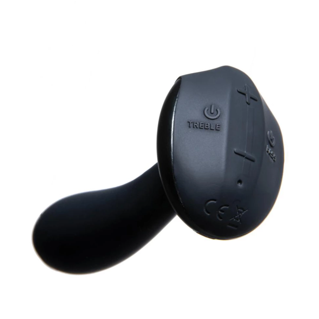 Korek analny Hot Octopuss Plex, 14 cm (czarny)