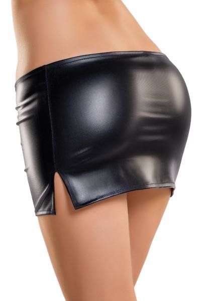 Мини-юбка Glossy Fetish Lingerie, L (черный)