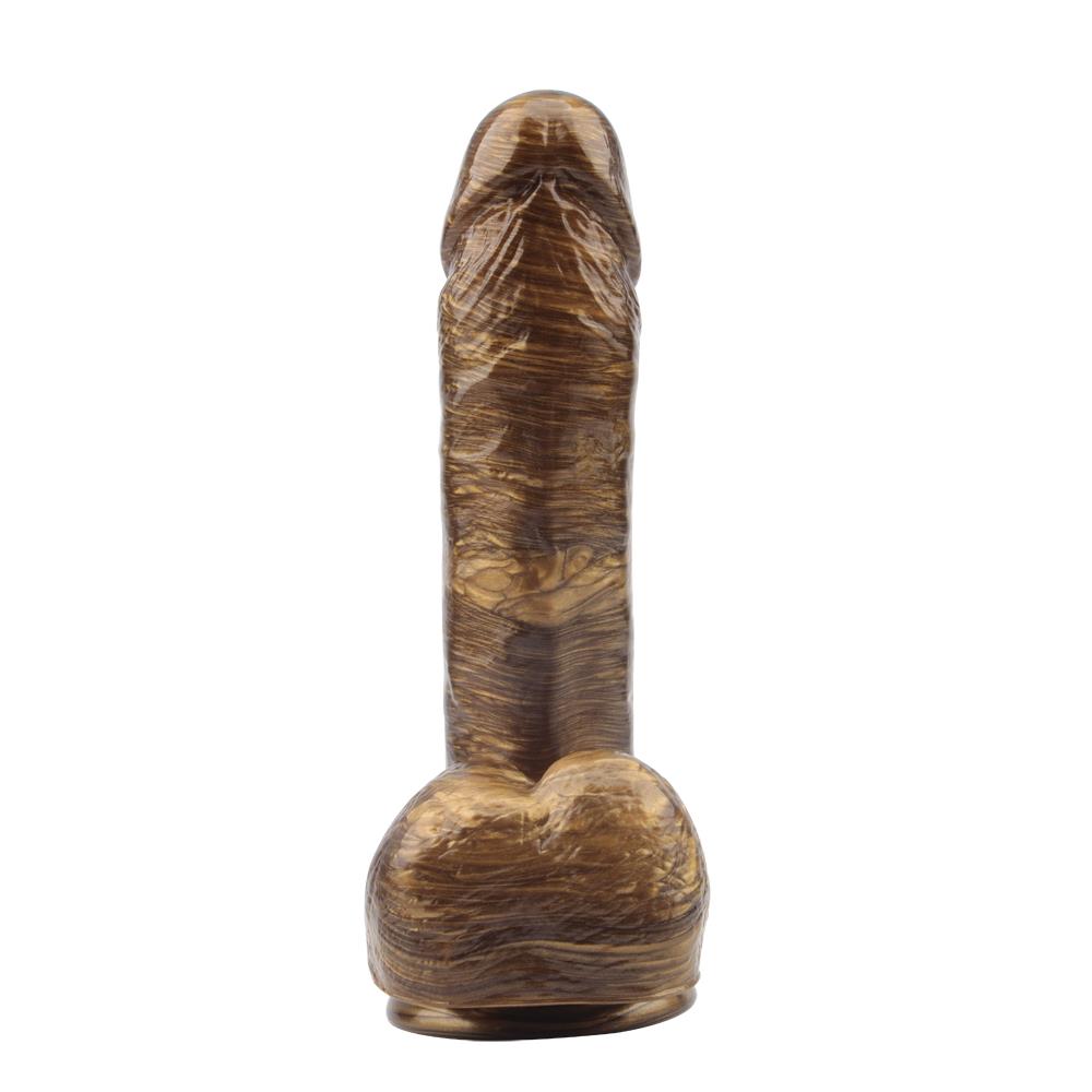 Фаллоимитатор Dark Muscle Ben Dover, 19.5 см (золотой)