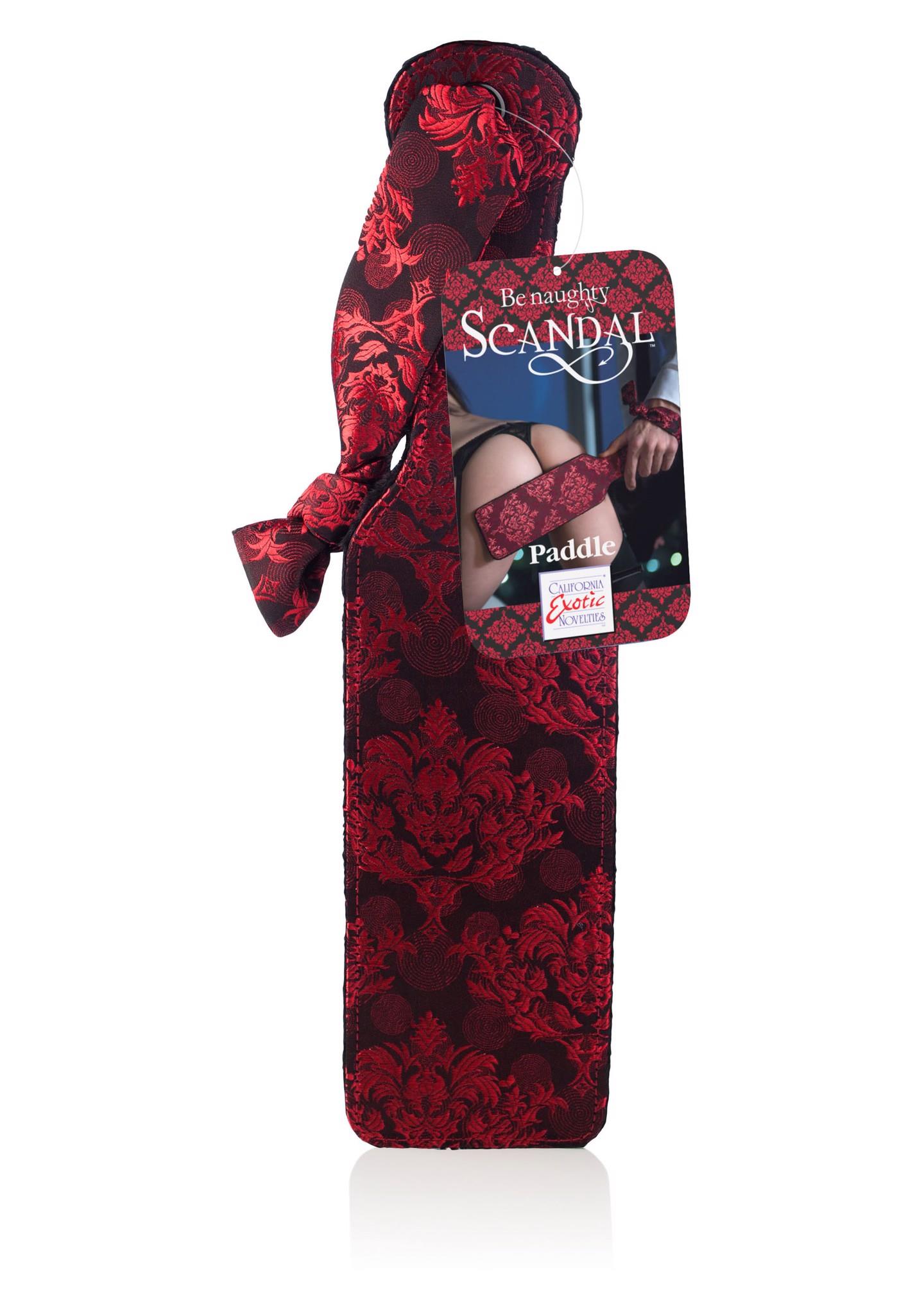 Шльопалка Calexotics Scandal Paddle With Tag (чорний)