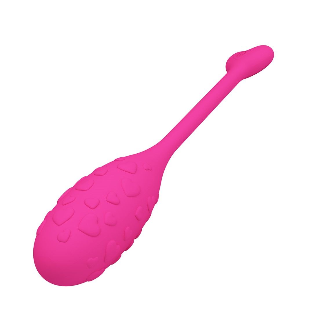 Виброяйцо Pretty Love Fisherman, 18,9 см (розовый)