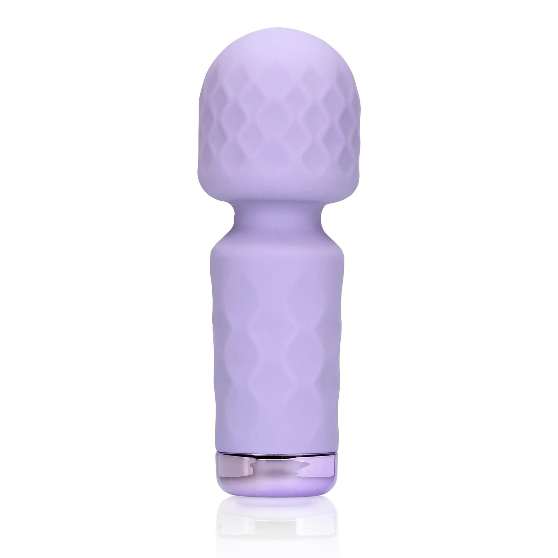 Мини-вибратор Loveline Mini Wand, 11.4 см (фиолетовый)