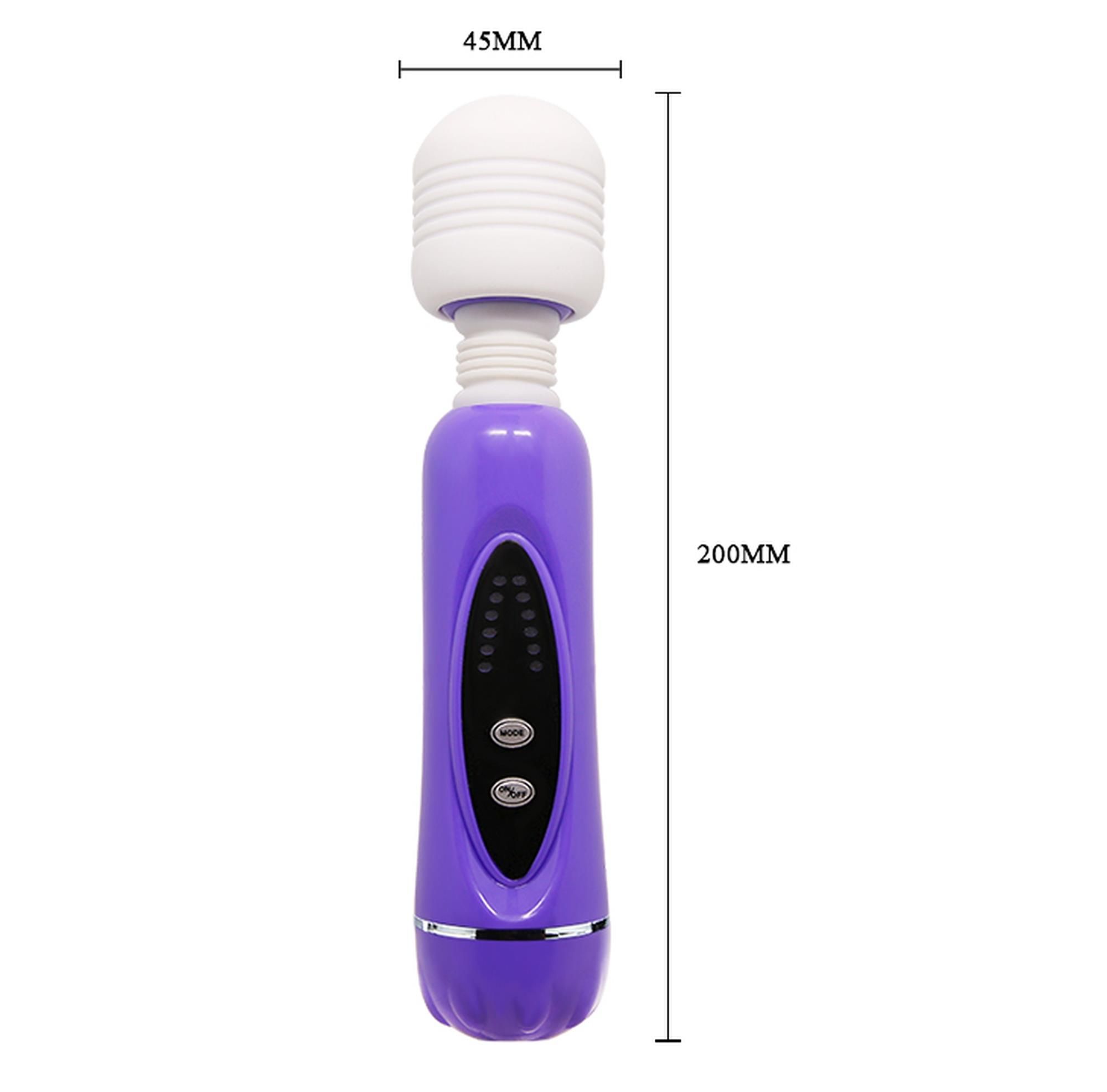 Вибромассажер Baile Magical Massager, 20 см (фиолетовый)
