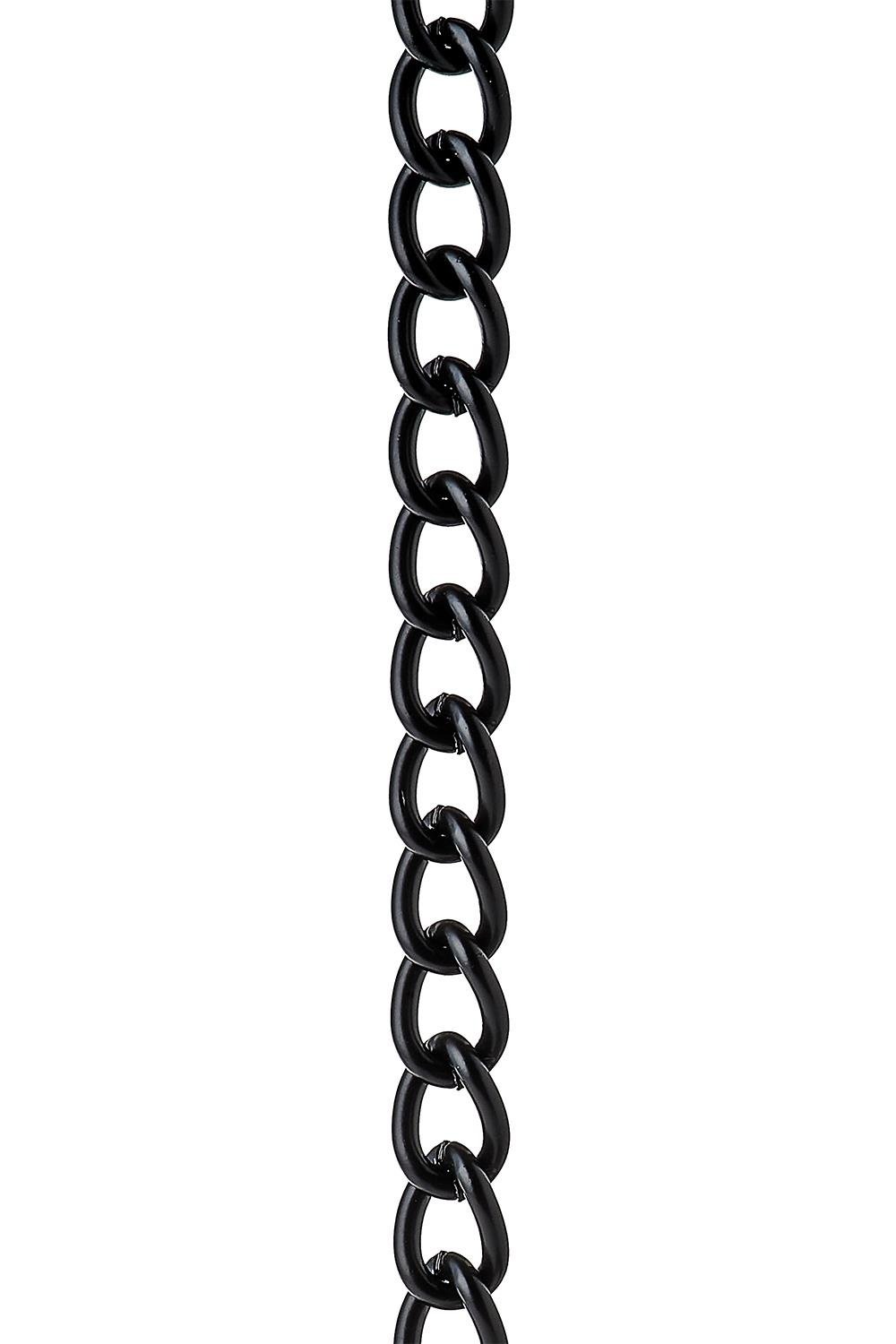 Нашийник з повідцем Dream Toys Blaze Deluxe Collar & Leash (чорний)