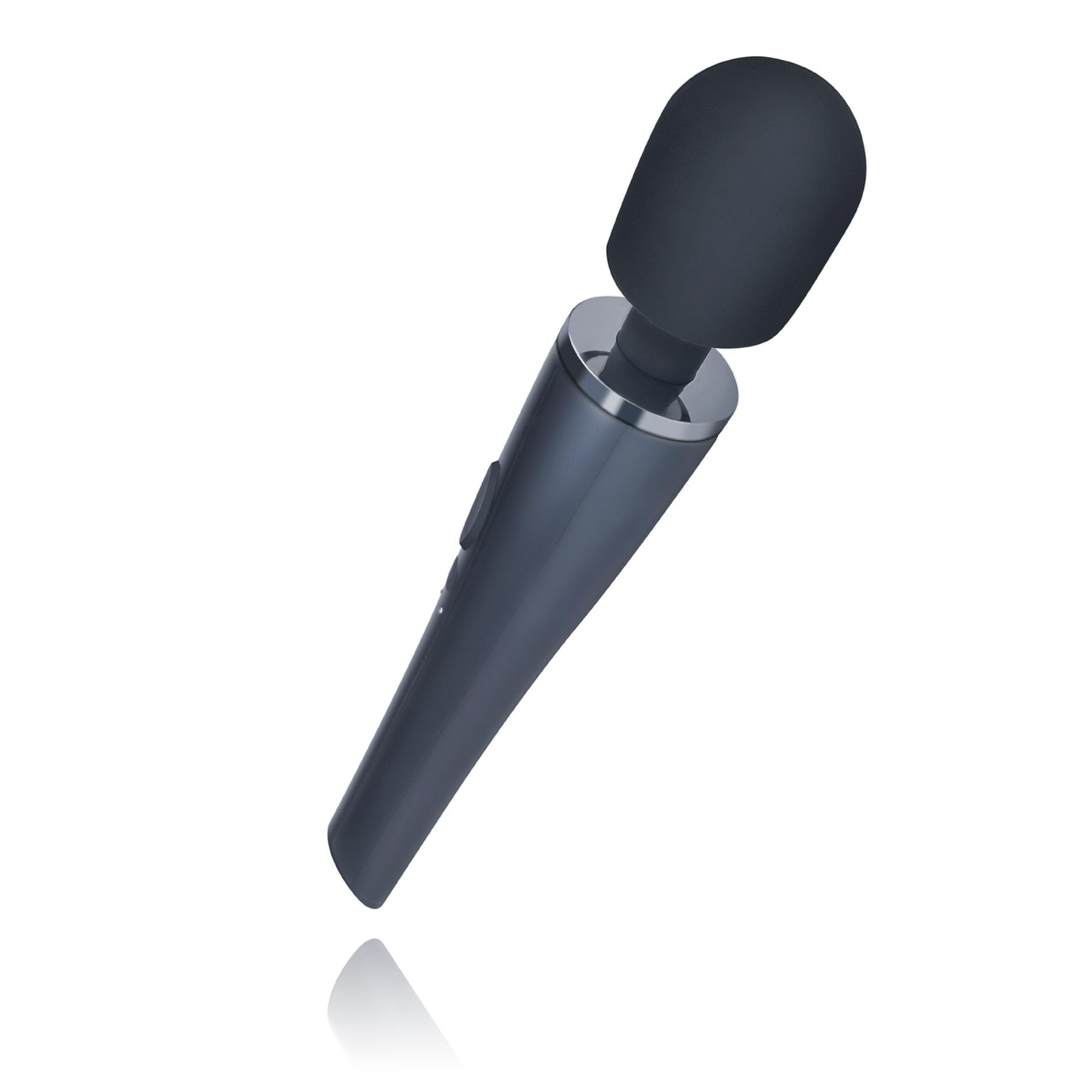 Вибромассажер Teazers Lightning Wand, 32 см (черный)