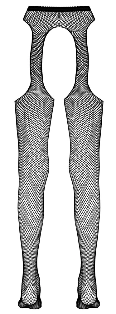 Колготки Cottelli Collection Sex Tights, S/M (черный)