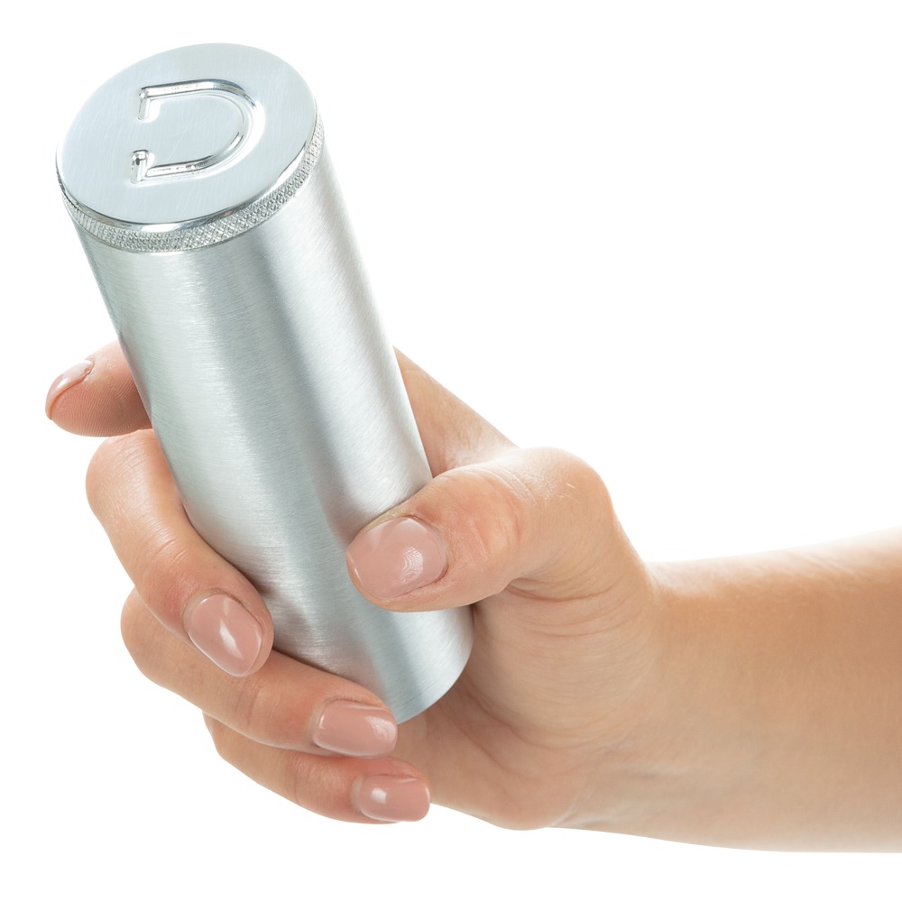 Korek analny Doxy Butt Plug Smooth, 11 cm (srebrny)