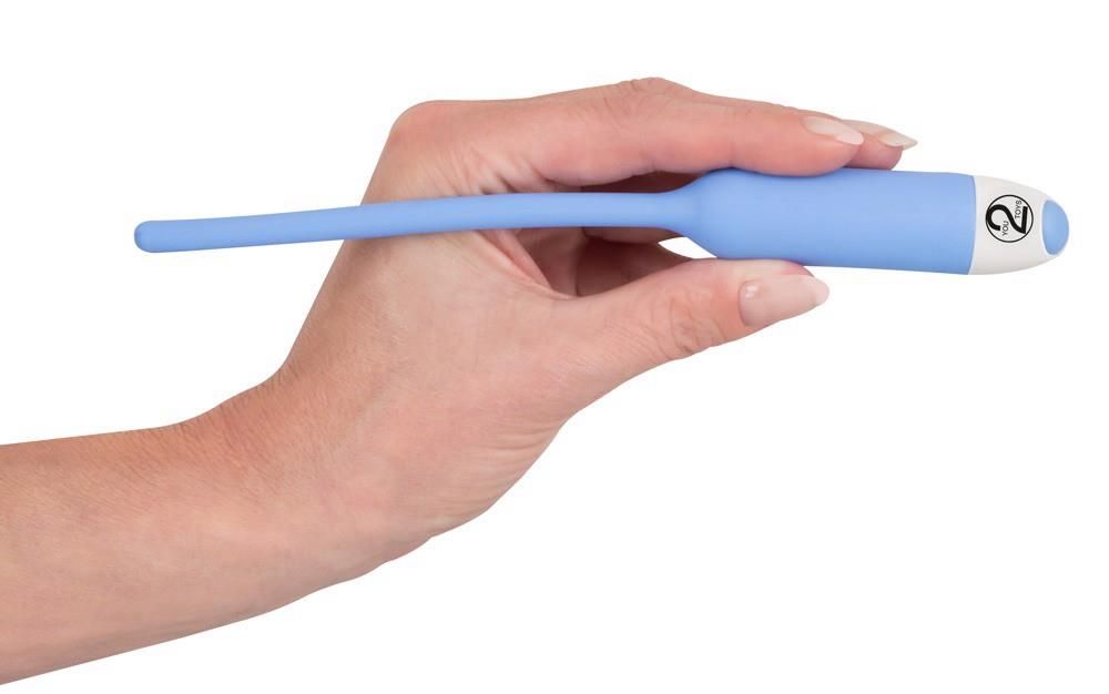 Уретральный стимулятор для женщин Orion Silicone Dilator, 19 см (голубой)