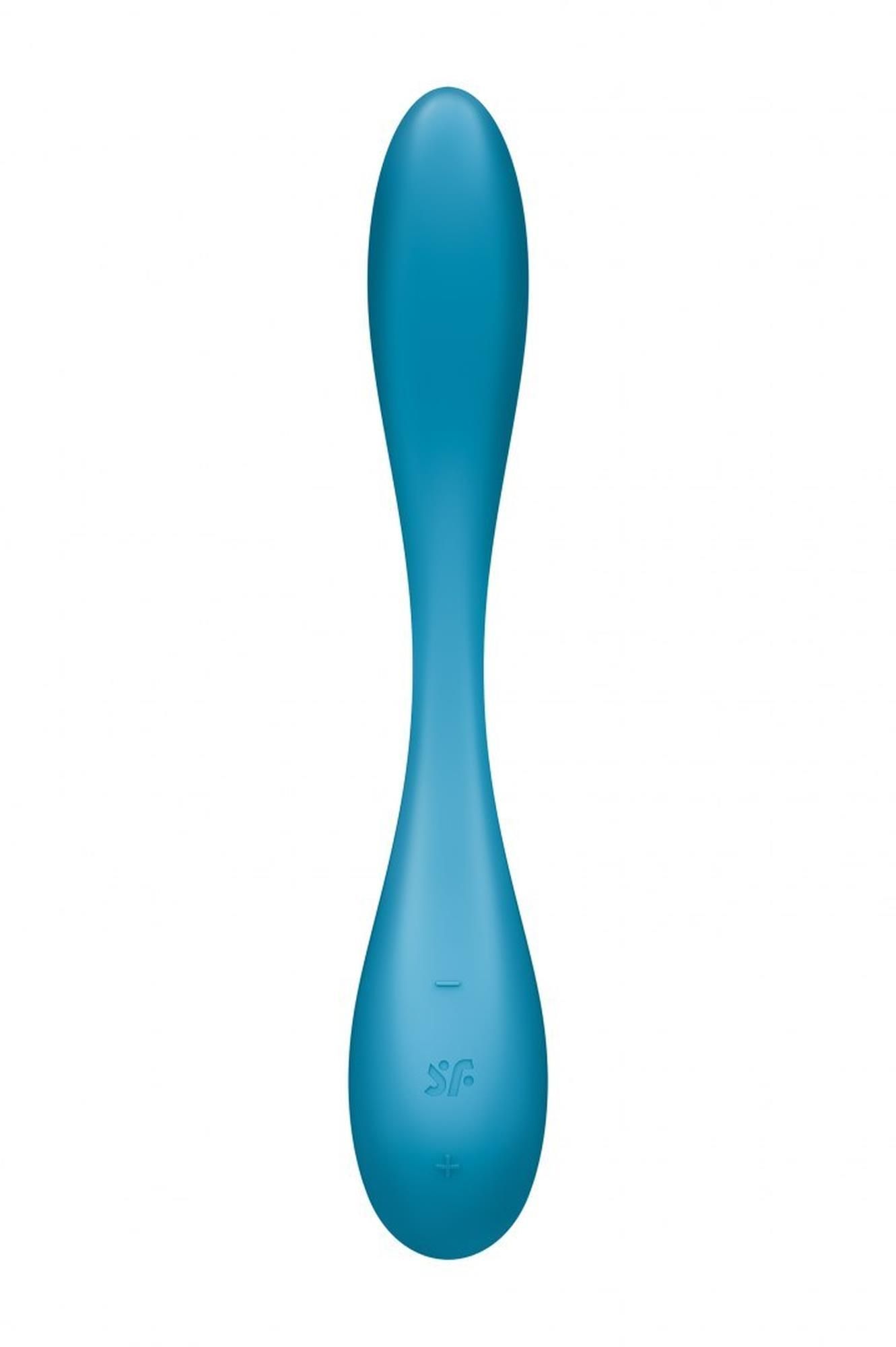 Вибратор для точки G Satisfyer G-Spot Flex 5+, 23 см (синий)