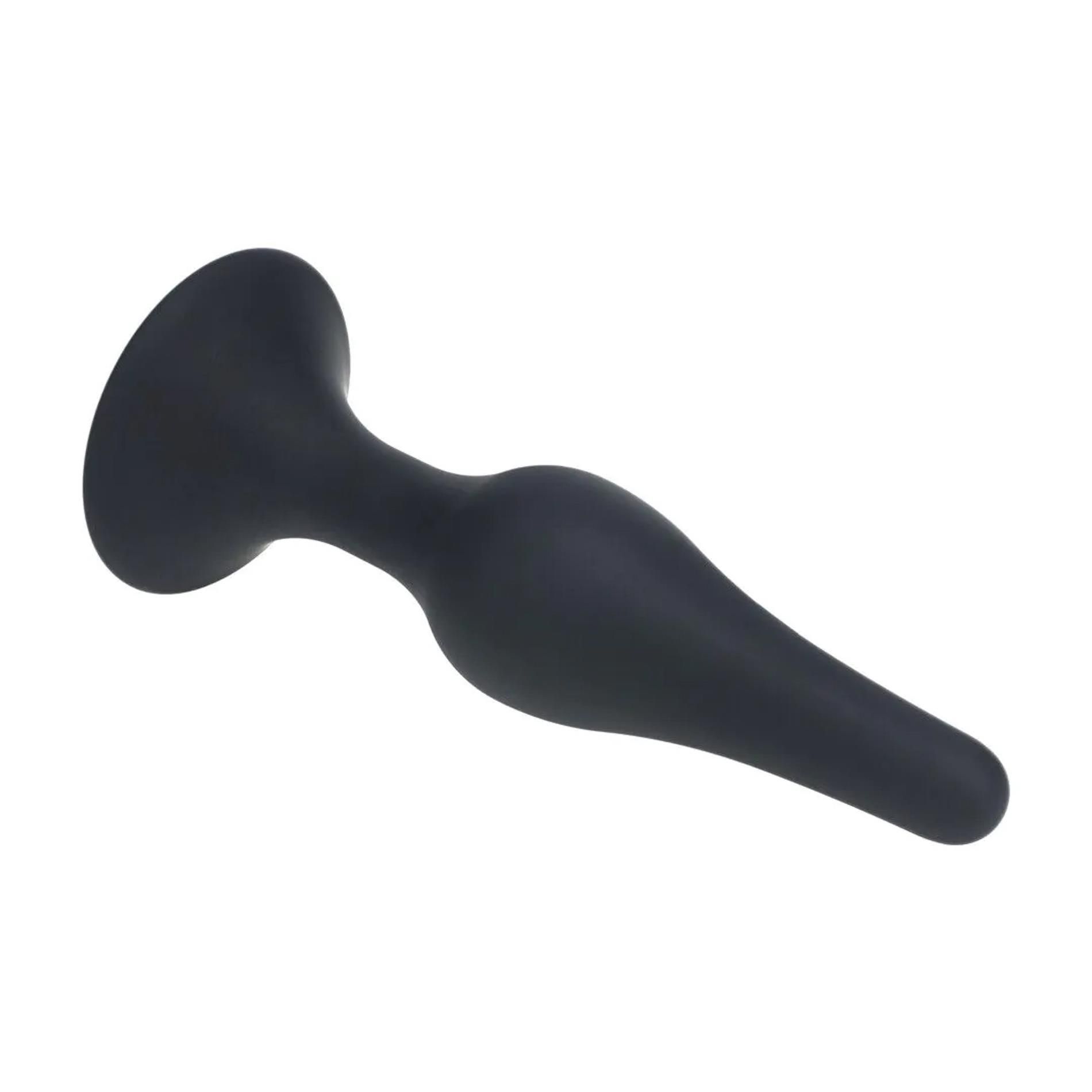 Korek analny Levelz Slim Anal Plug XL, 15.5 cm (czarny)