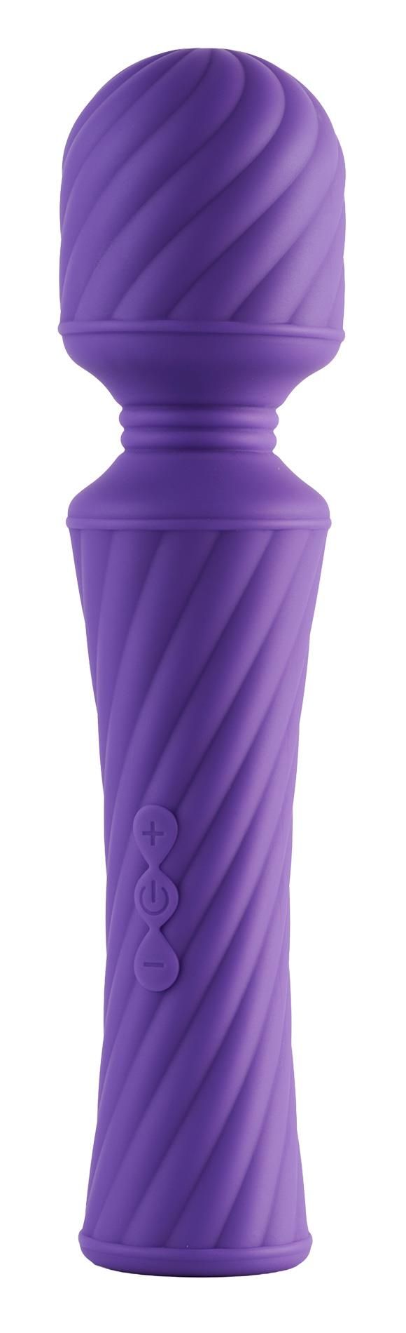 Wibromasażer Dream Toys Buzzing Wand, 20 cm (fioletowy)