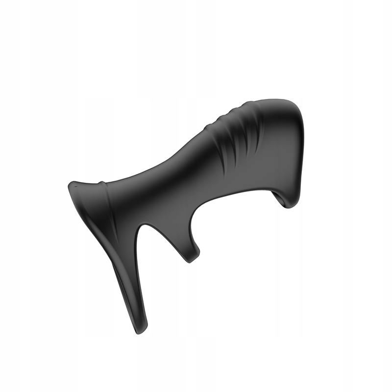 Эрекционное кольцо Toro Driade, 8,7 см (черный)