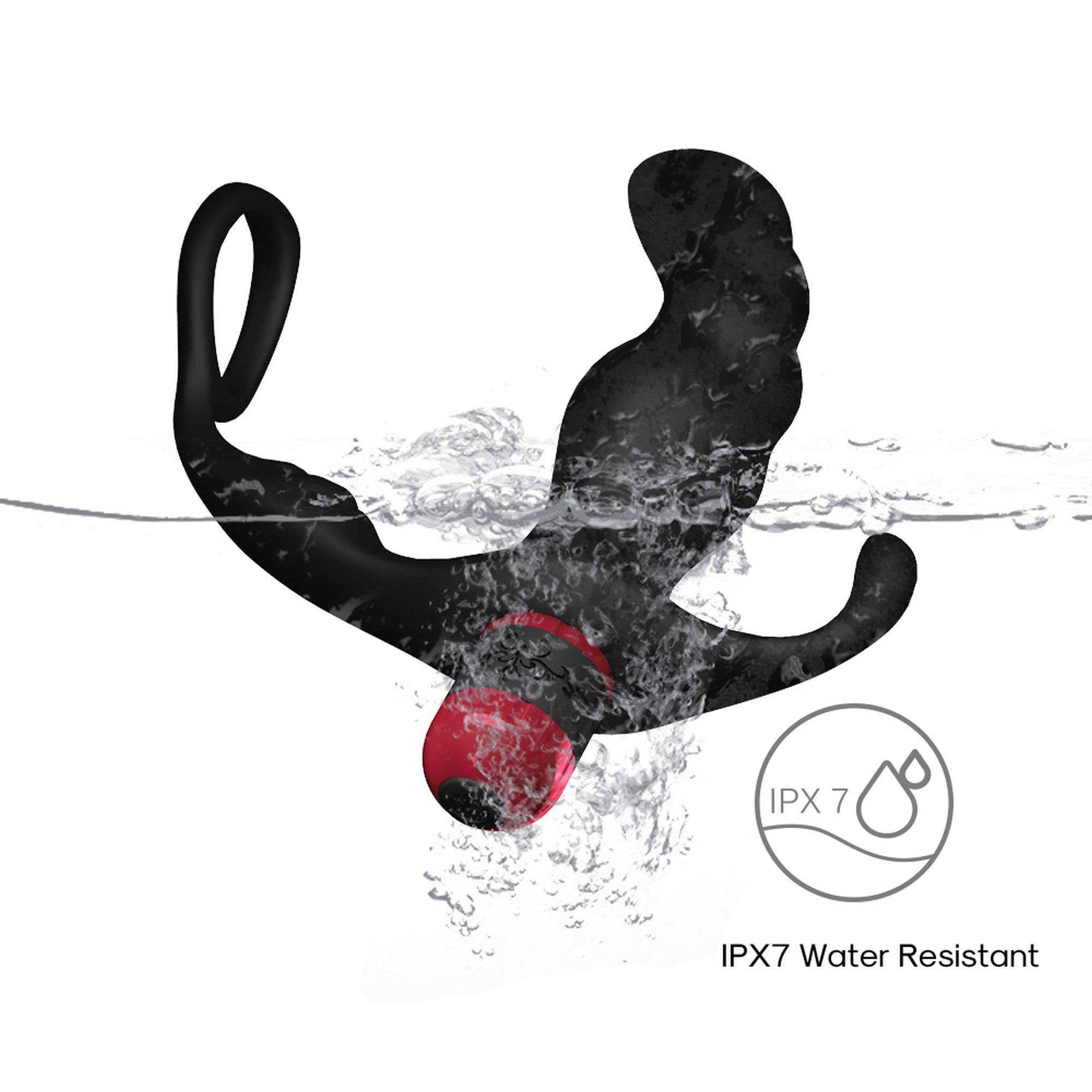 Стимулятор простаты B - Series Joy Knight, 12 см (черный)