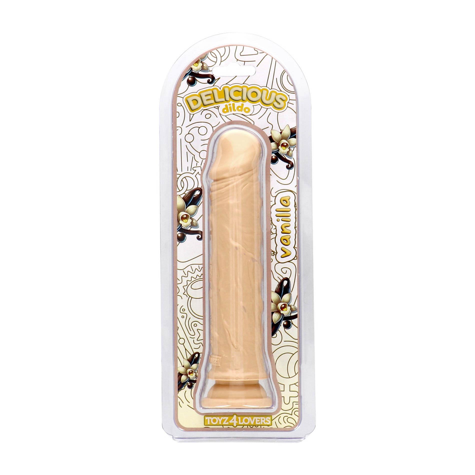 Фаллоимитатор Toyz4lovers Delicious With The Scent Vanilla, 20 см (телесный)