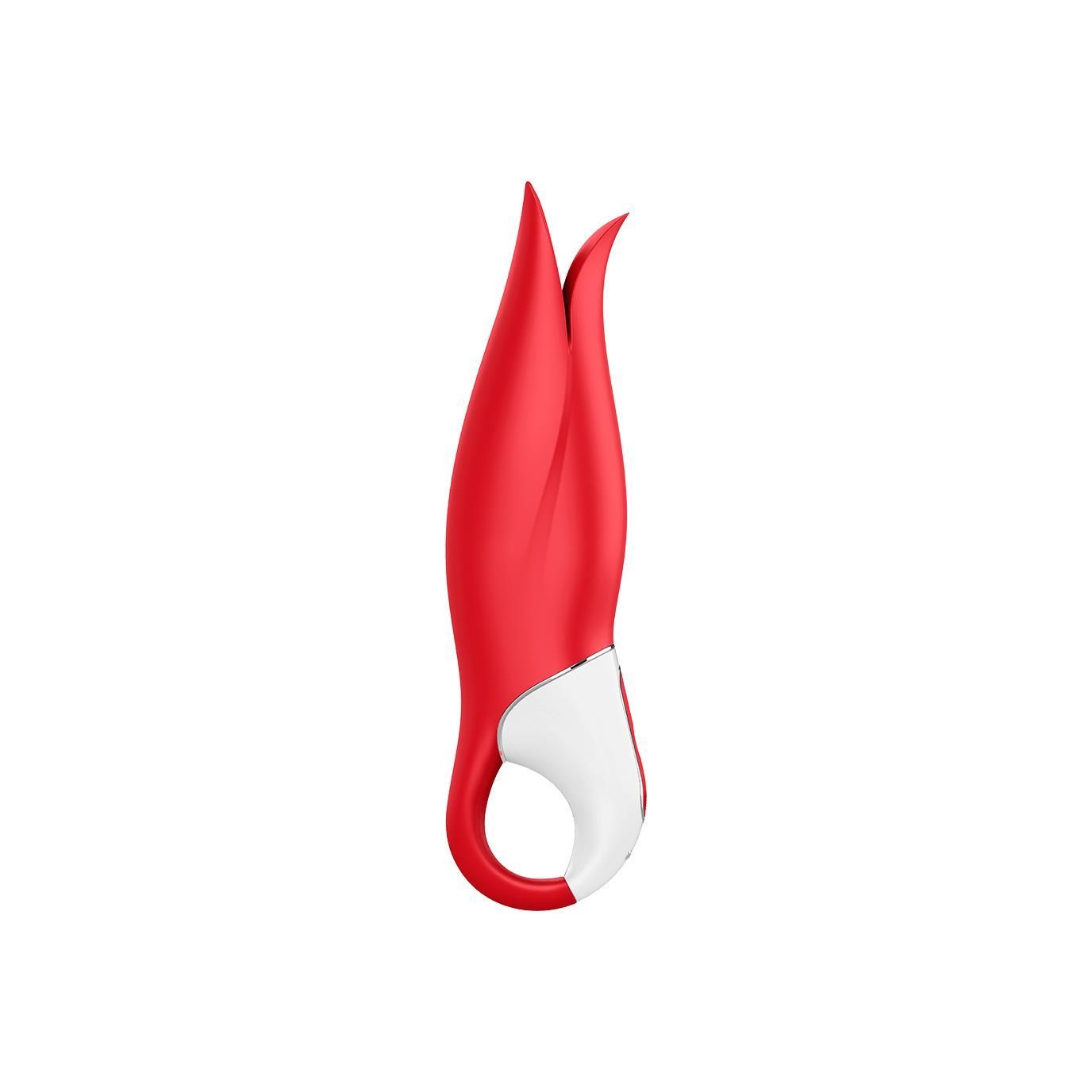 Вібратор Satisfyer Power Flower, 18,8 см (червоний)