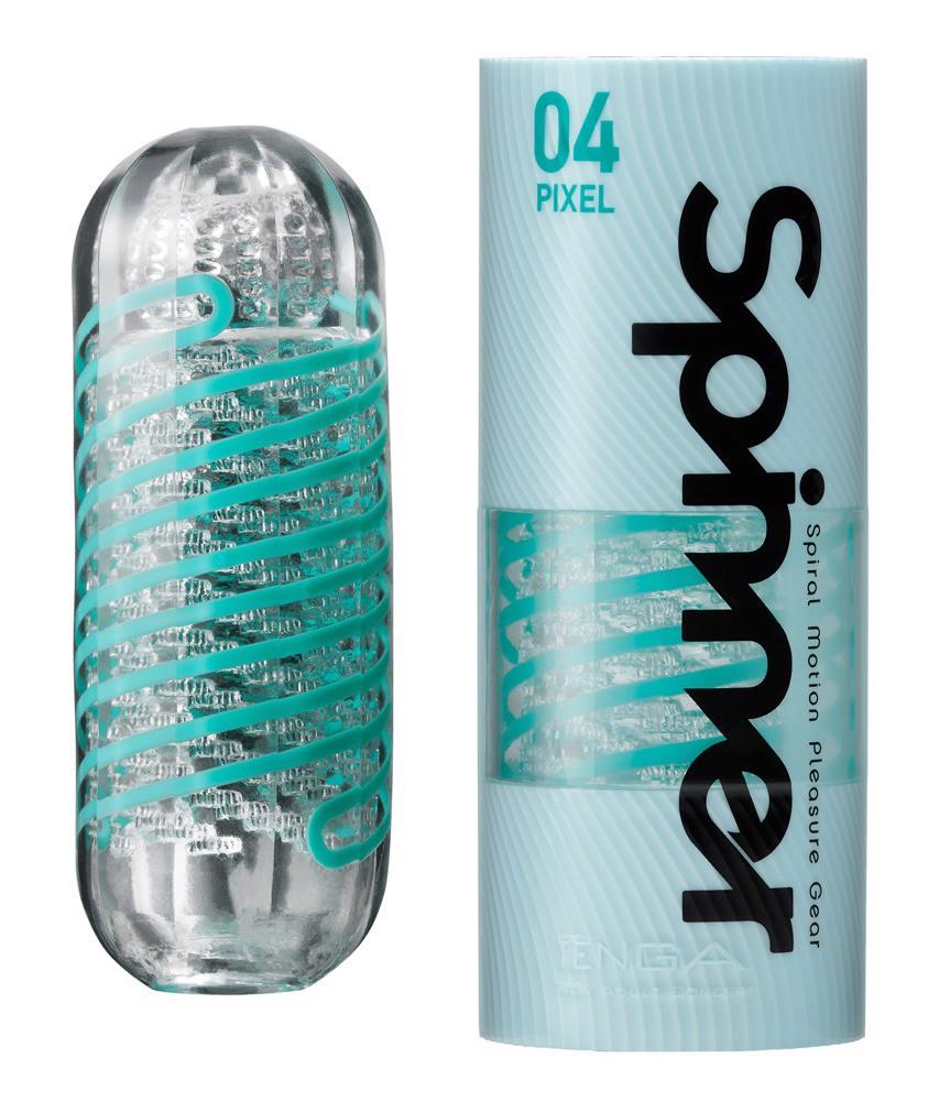 Мастурбатор Tenga Spinner Pixel (мятный)