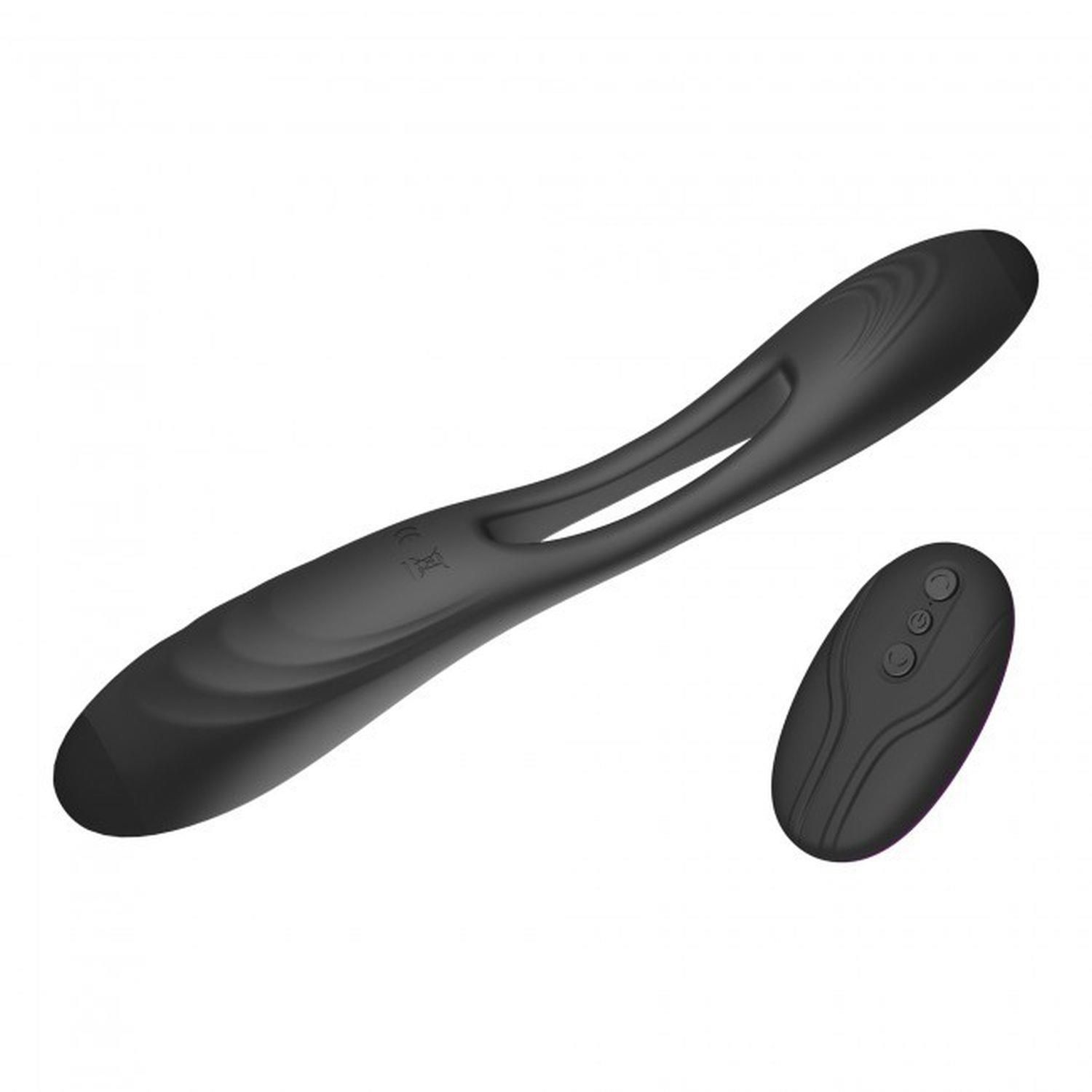 Вібратор для пар Dorcel Multi Joy, 20 см (чорний)