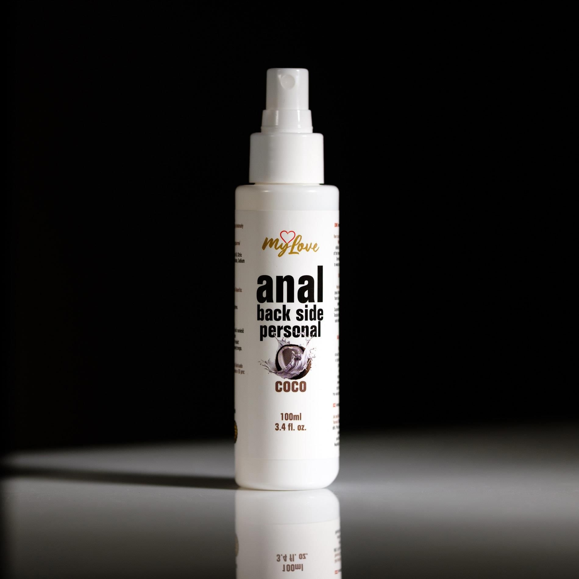 Lubrykant analny MyLove Anal Back Side Personal Coco, 100 ml